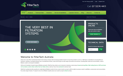 Filter Tech - Responsive Web Design Service